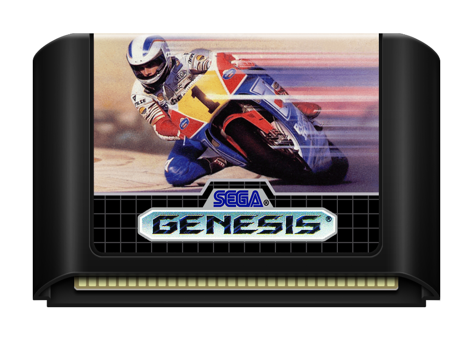 Super Hang-On - Genesis, Condition: Cart Only