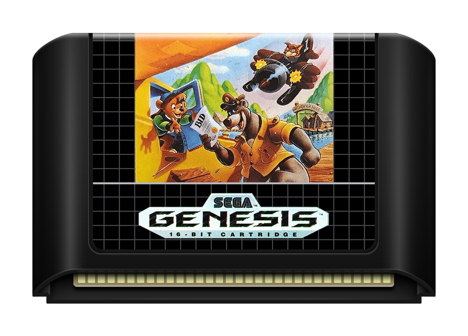 TaleSpin - Genesis, Condition: Cart Only