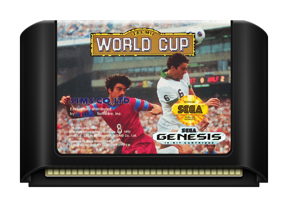 Tecmo World Cup 92 - Genesis, Condition: Cart Only