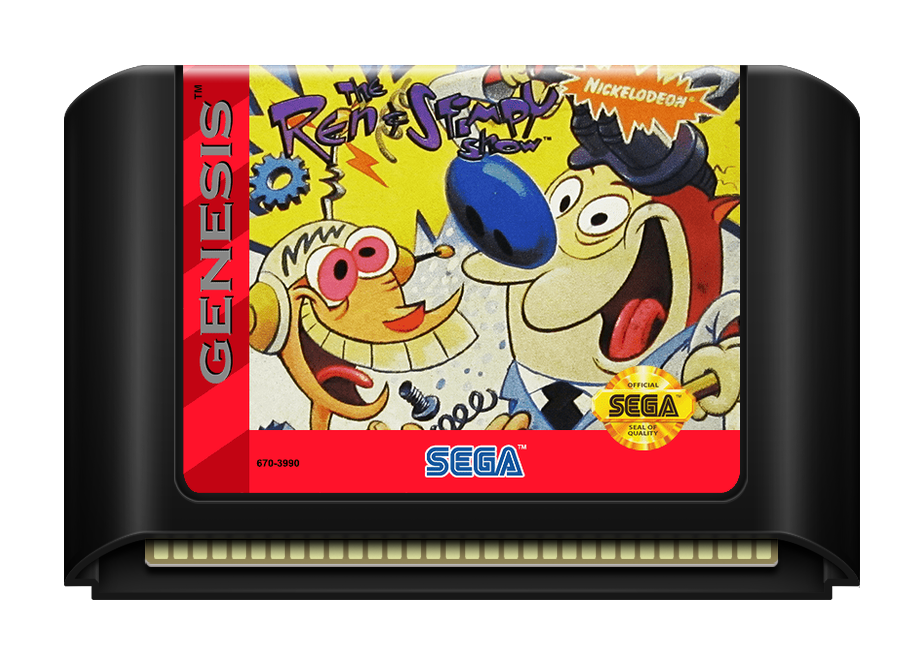 The Ren and Stimpy Show Stimpy&#39;s Invention - Genesis, Condition: Cart Only