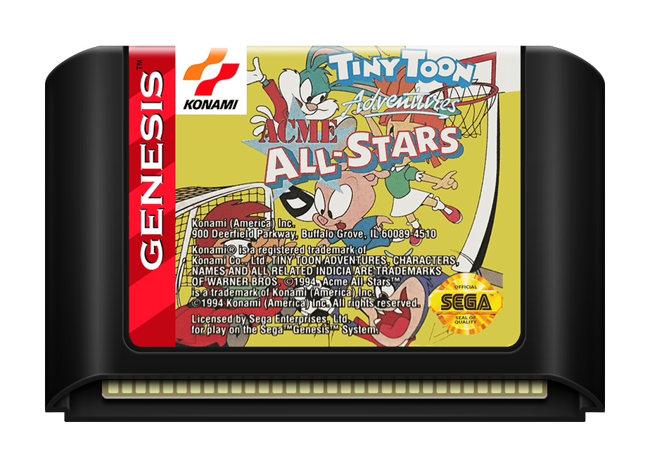 Tiny Toon Adventures ACME All-Stars - Genesis, Condition: Cart Only
