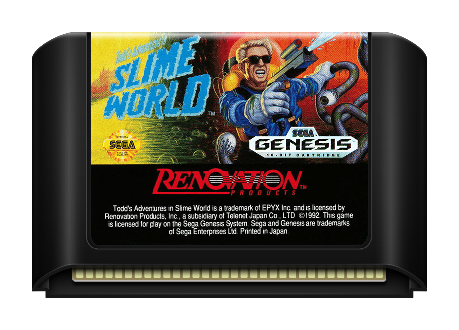 Todd&#39;s Adventures in Slime World - Genesis, Condition: Cart Only