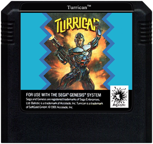 Turrican - Genesis, Condition: Cart Only