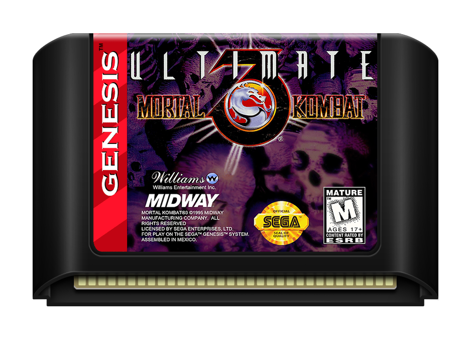 Ultimate Mortal Kombat 3 - Genesis, Condition: Cart Only