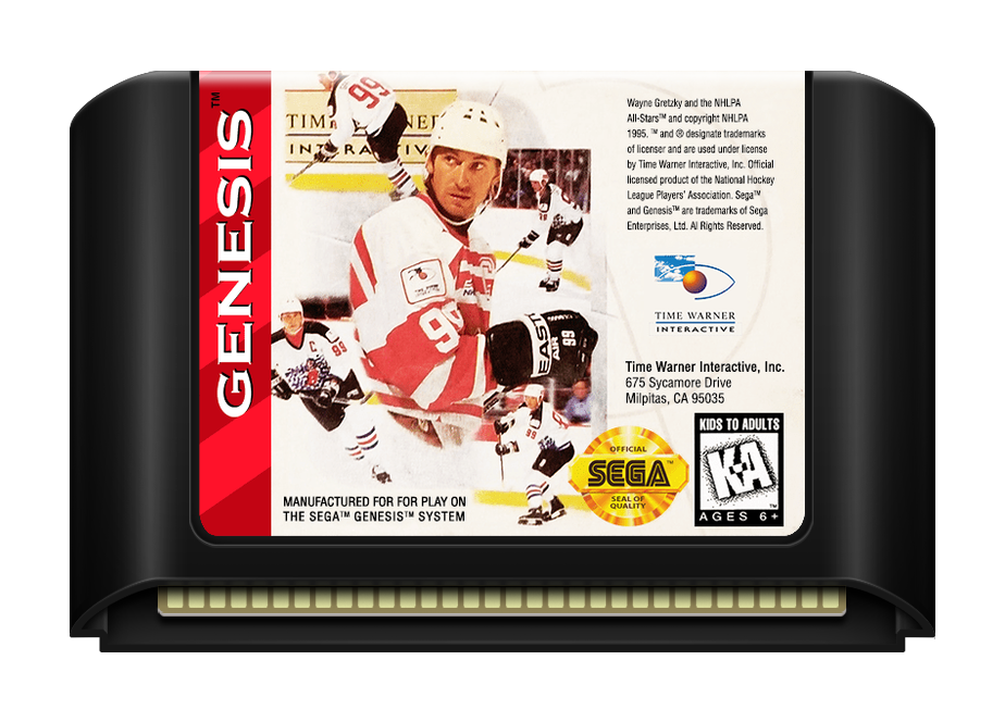 Wayne Gretzky and the NHLPA All-Stars - Genesis, Condition: Cart Only