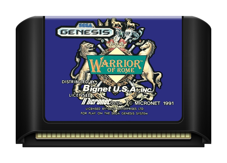 Warrior of Rome - Genesis, Condition: Cart Only