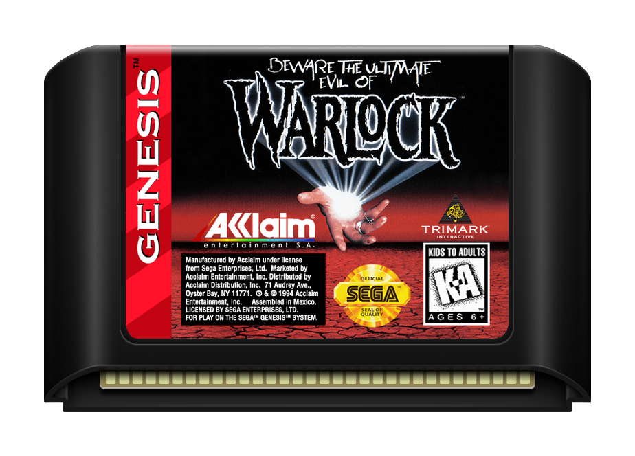 Warlock - Genesis, Condition: Cart Only
