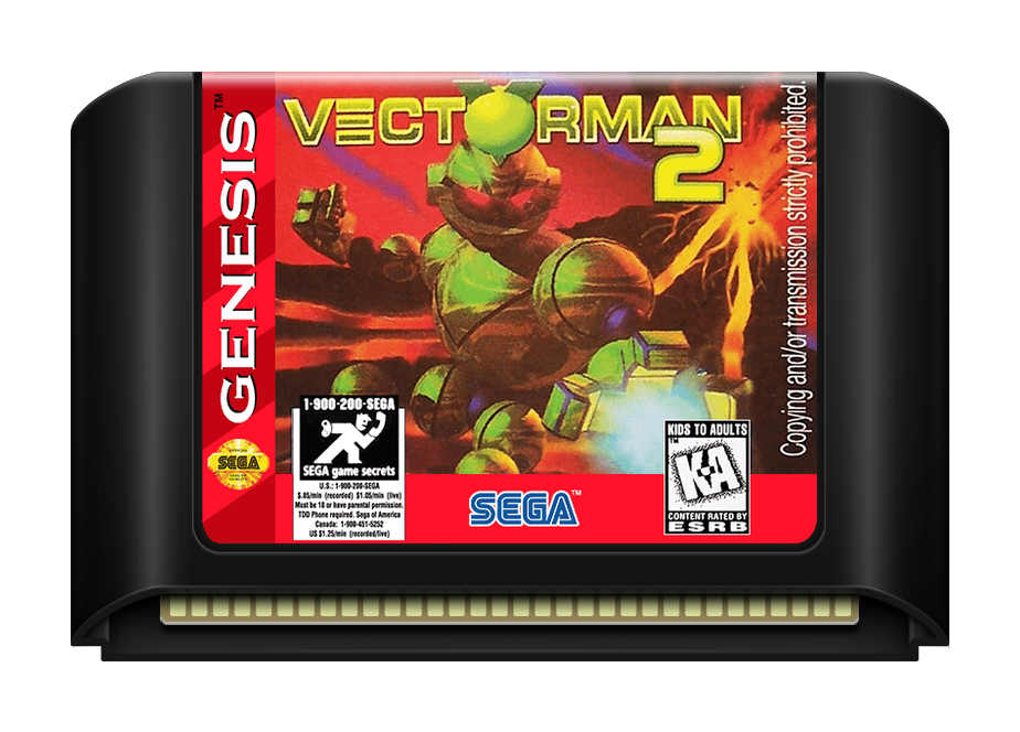 Vectorman 2 - Genesis, Condition: Cart Only