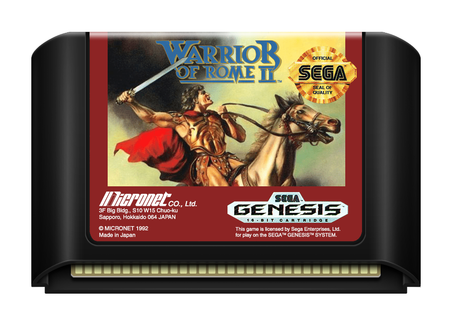 Warrior of Rome II - Genesis, Condition: Cart Only