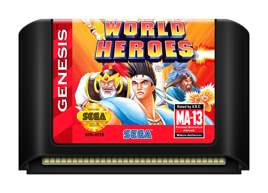 World Heroes - Genesis, Condition: Cart Only
