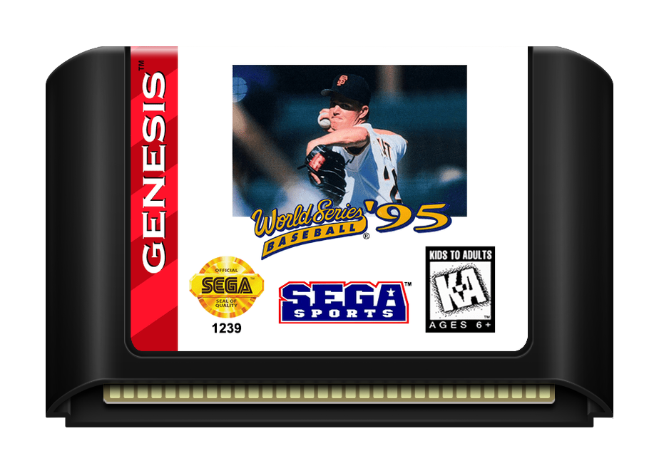 World Series Baseball 95 - Genesis, Condition: Cart Only