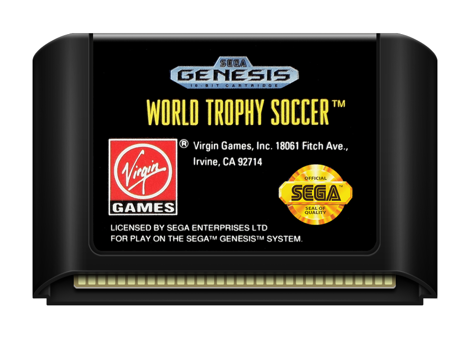 World Trophy Soccer - Genesis, Condition: Cart Only