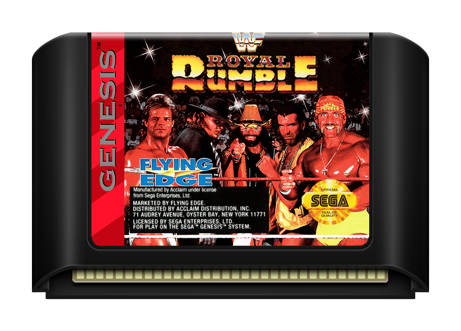 WWF Royal Rumble - Genesis, Condition: Cart Only