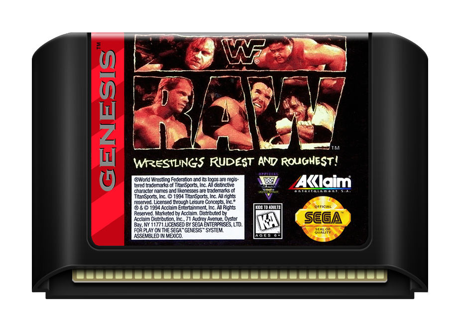 WWF Raw - Genesis, Condition: Cart Only
