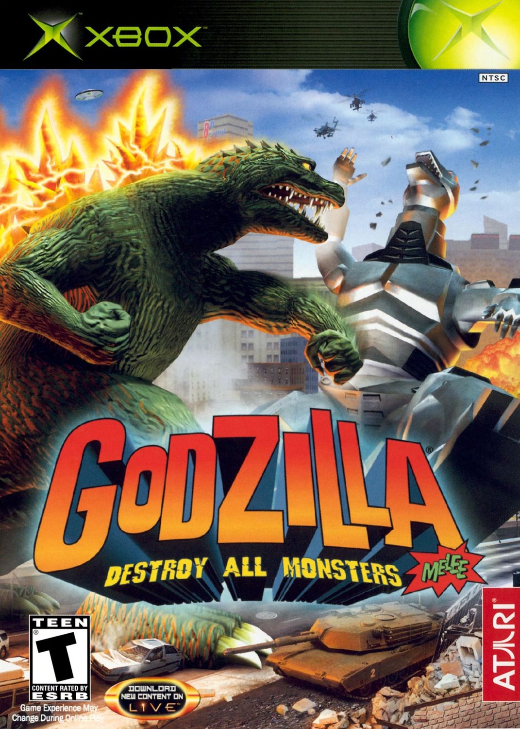 Godzilla Destroy All Monsters Melee - Xbox