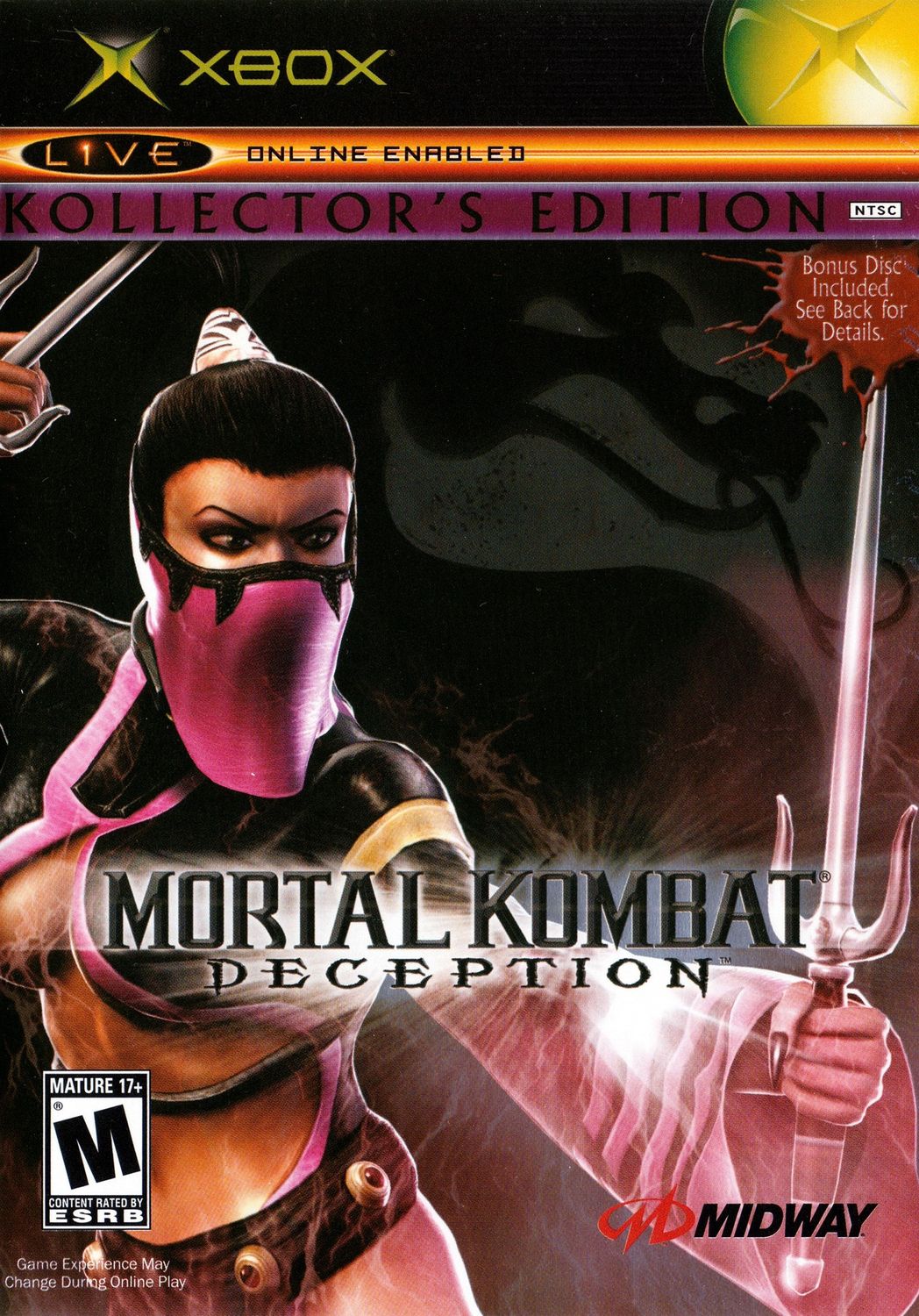 Mortal Kombat: Deception [Kollector&#39;s Edition: Mileena Version] - Xbox