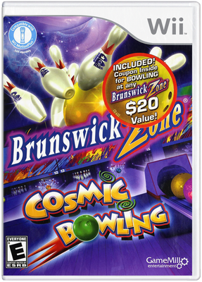 Brunswick Cosmic Bowling - Wii
