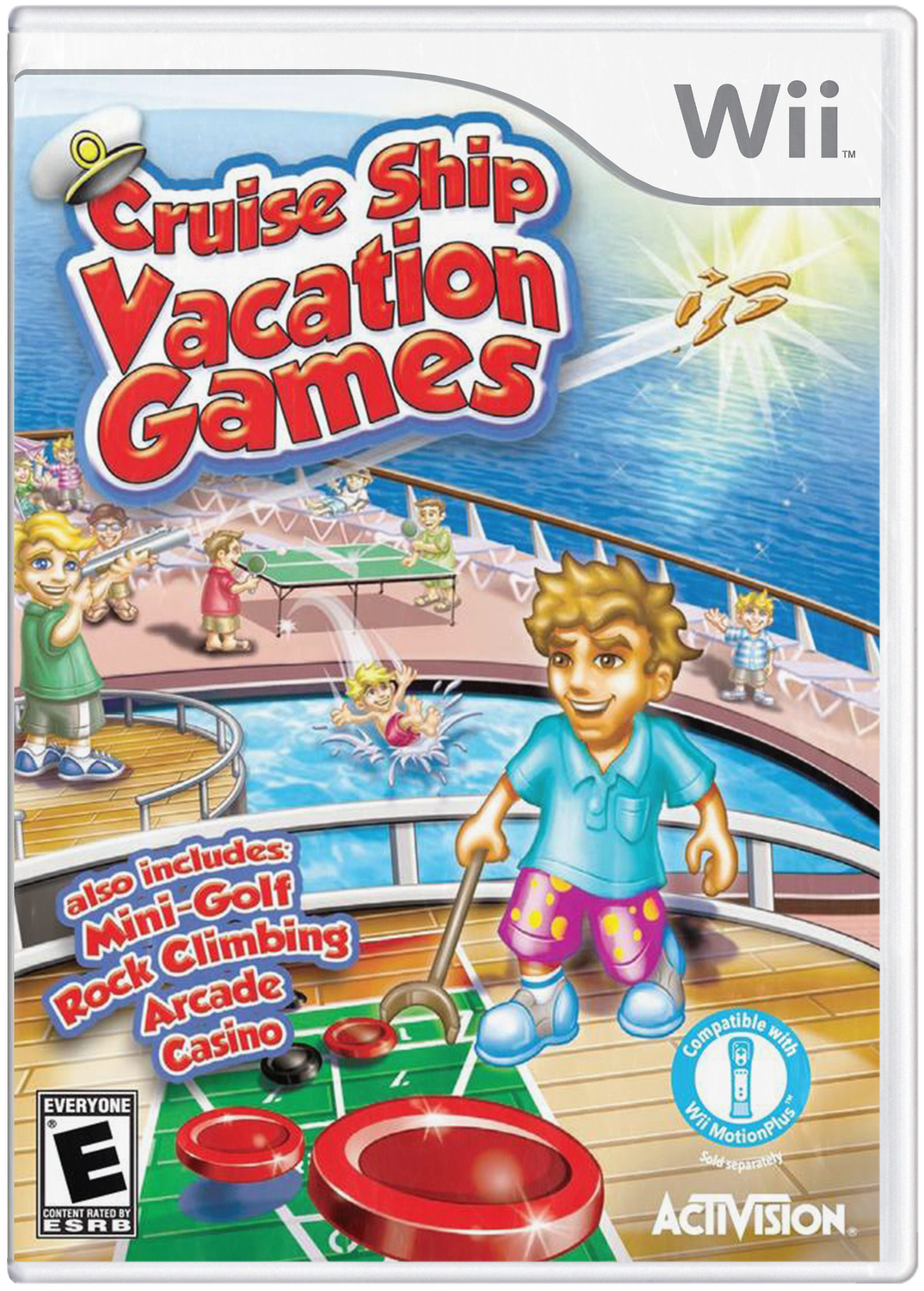 Cruise Ship Vacation Games - Wii