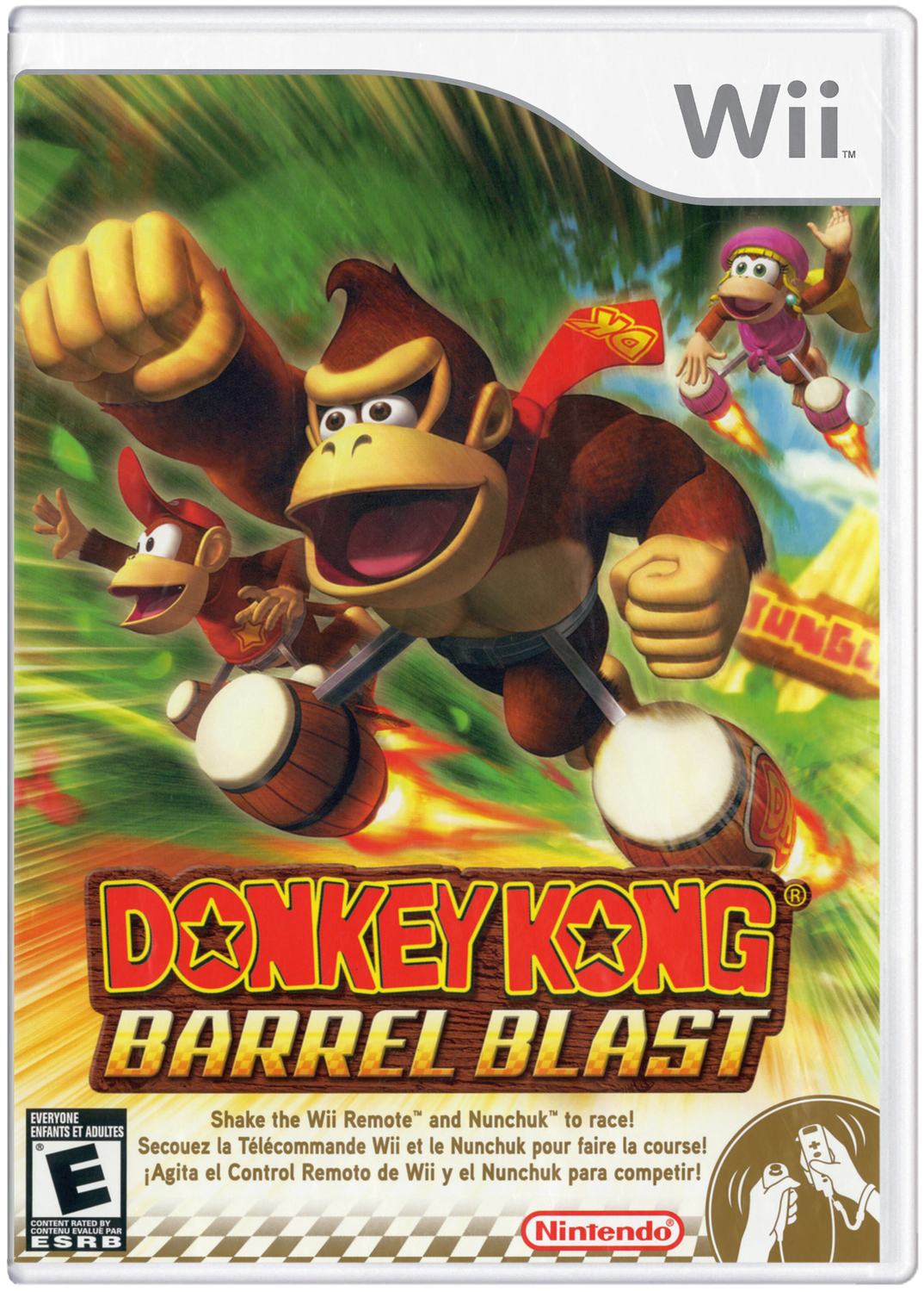Donkey Kong Barrel Blast - Wii