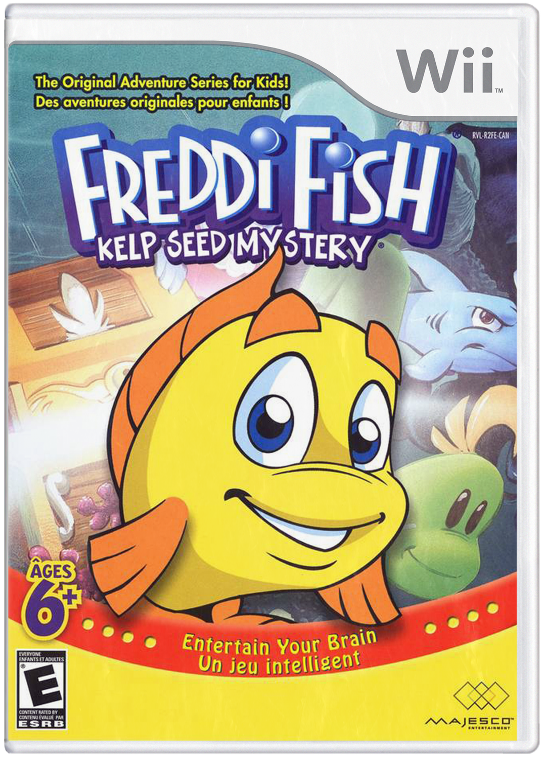 Freddi Fish Kelp Seed Mystery - Wii