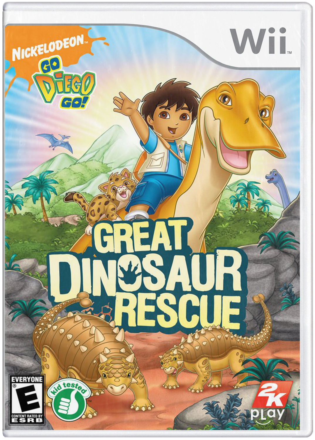 Go, Diego, Go: Great Dinosaur Rescue - Wii