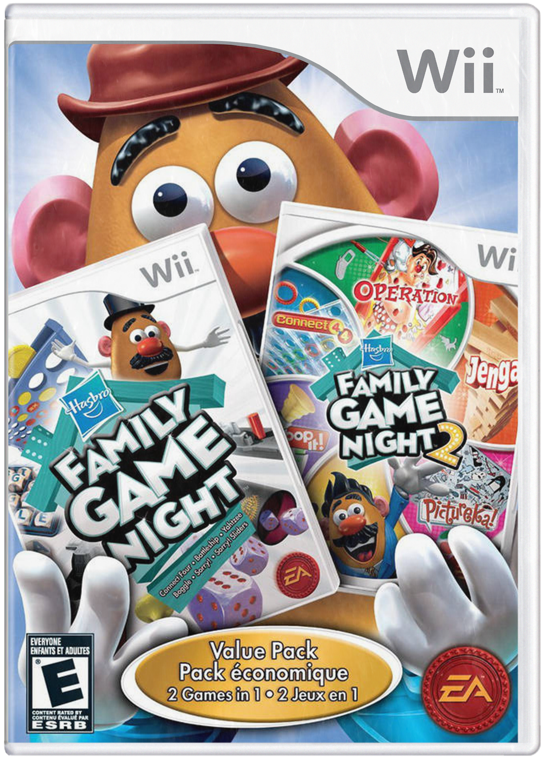 Hasbro Family Game Night Value Pack - Wii