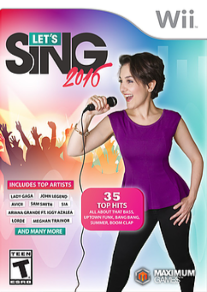 Let&#39;s Sing 2016 - Wii