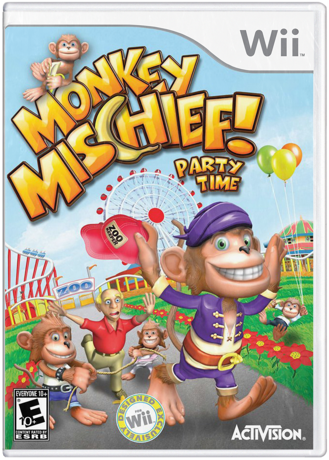 Monkey Mischief Party Time - Wii