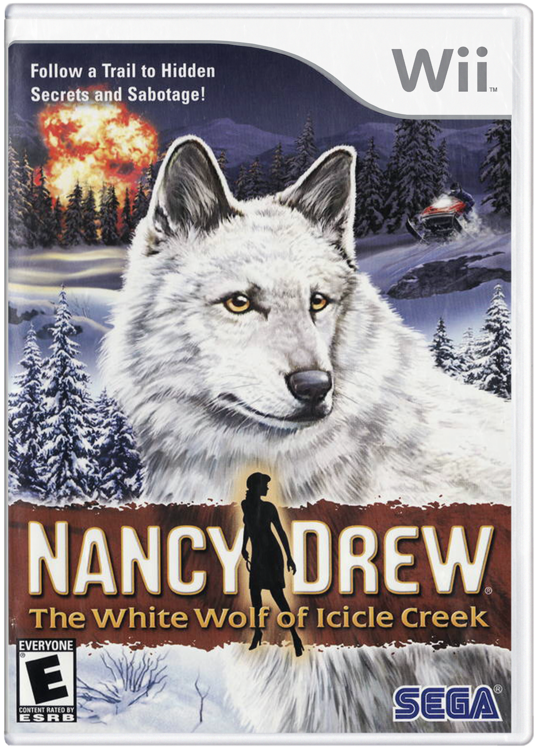 Nancy Drew The White Wolf of Icicle Creek - Wii