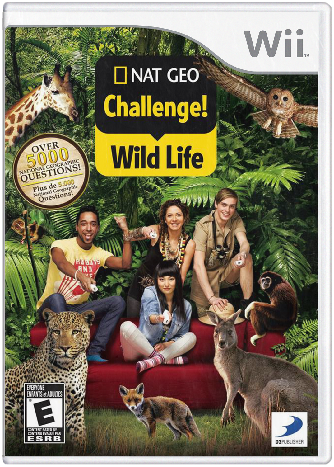 Nat Geo Challenge Wild Life - Wii