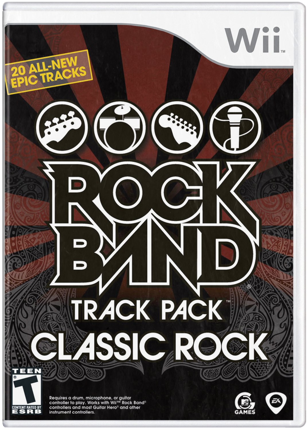 Rock Band Track Pack: Classic Rock - Wii