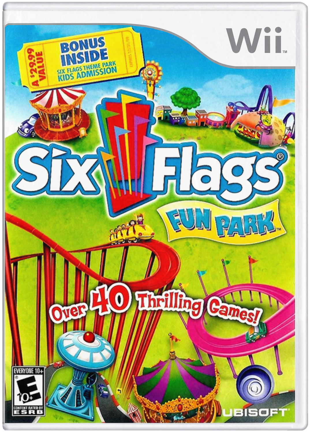 Six Flags Fun Park - Wii