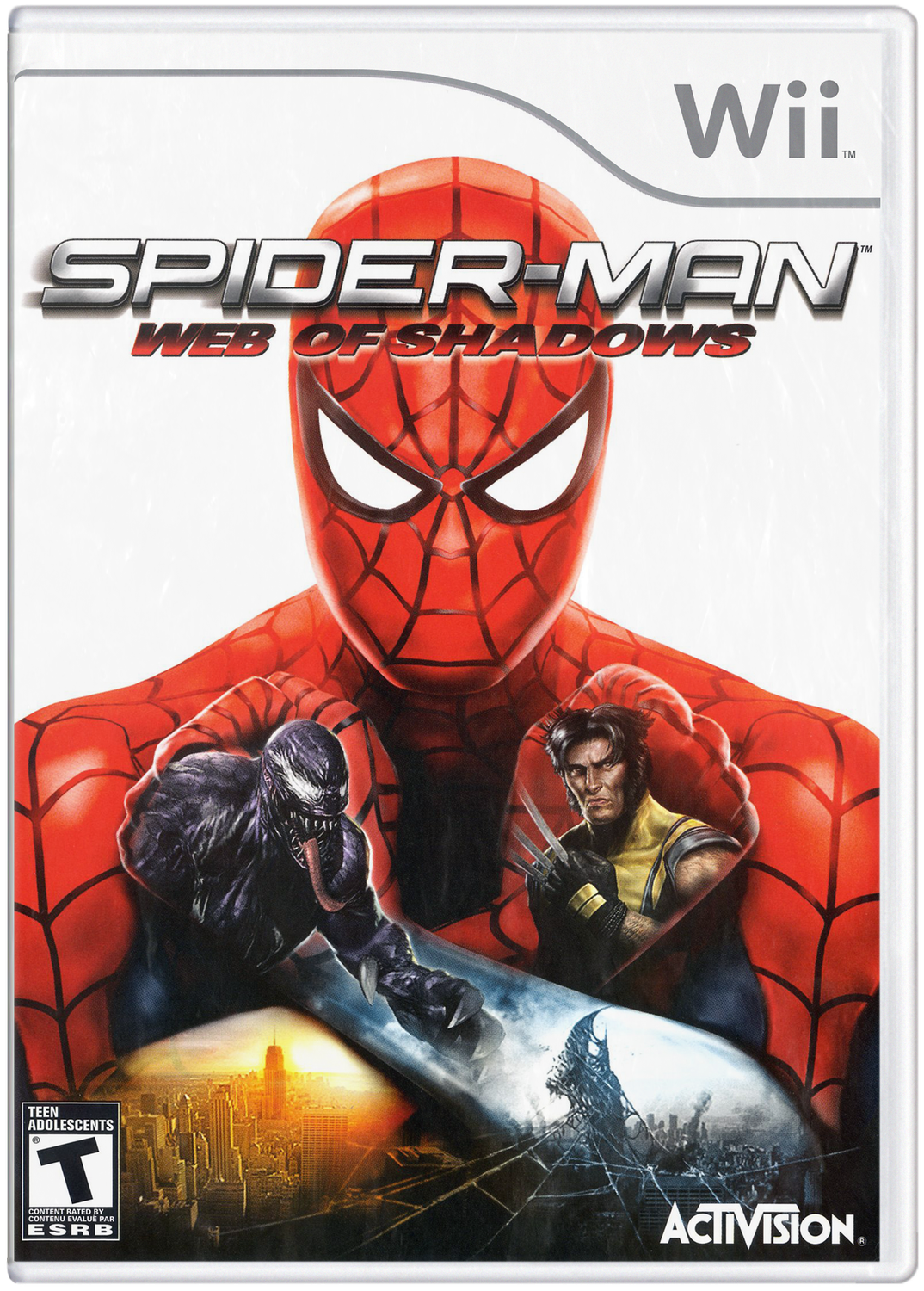 Spiderman Web of Shadows - Wii