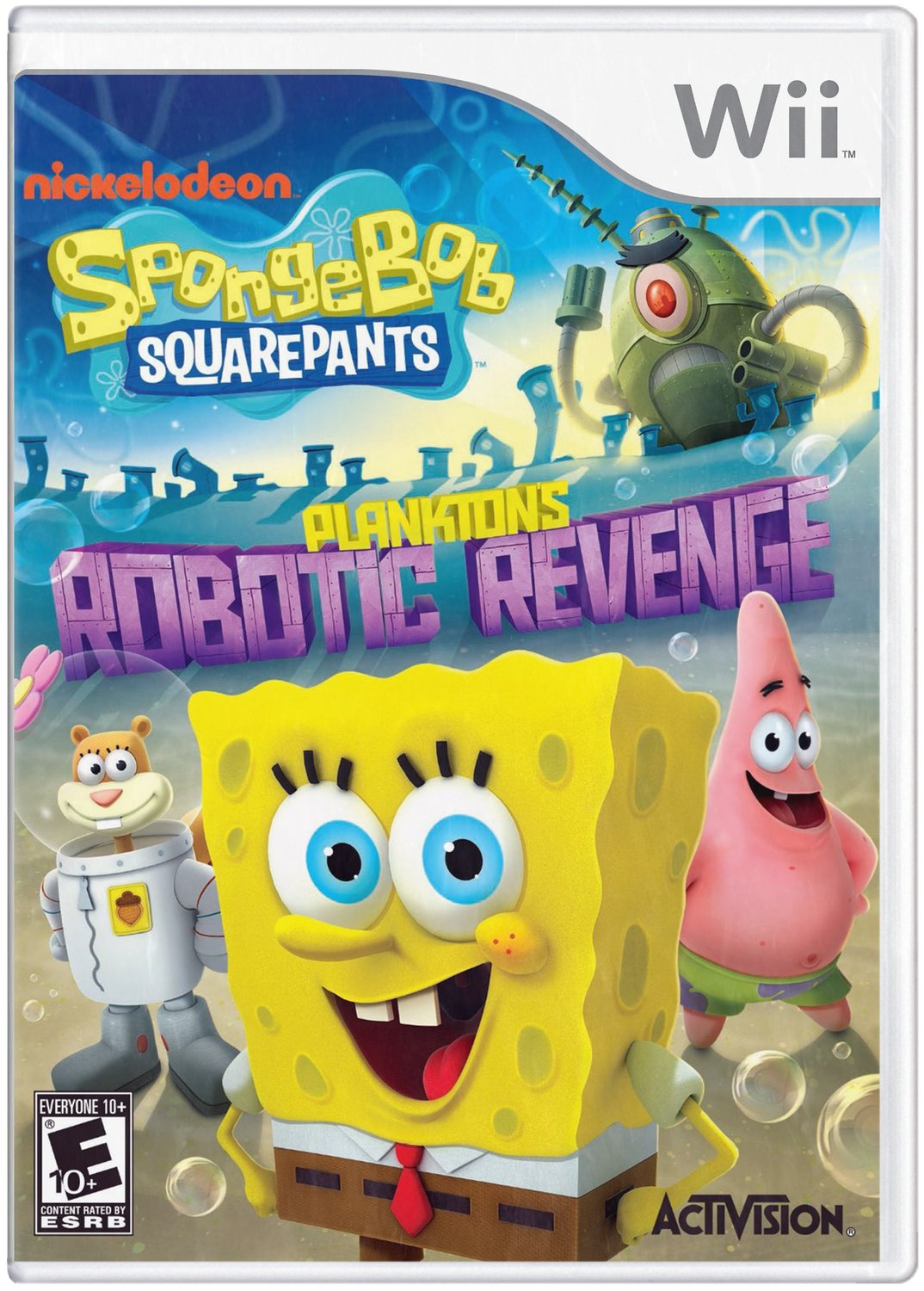 SpongeBob SquarePants: Plankton&#39;s Robotic Revenge - Wii