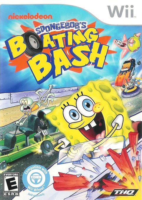 SpongeBob&#39;s Boating Bash - Wii