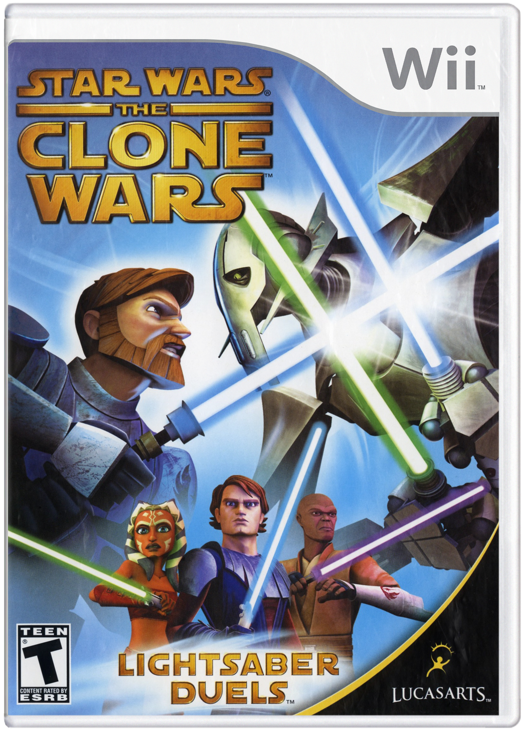 Star Wars Clone Wars Lightsaber Duels - Wii