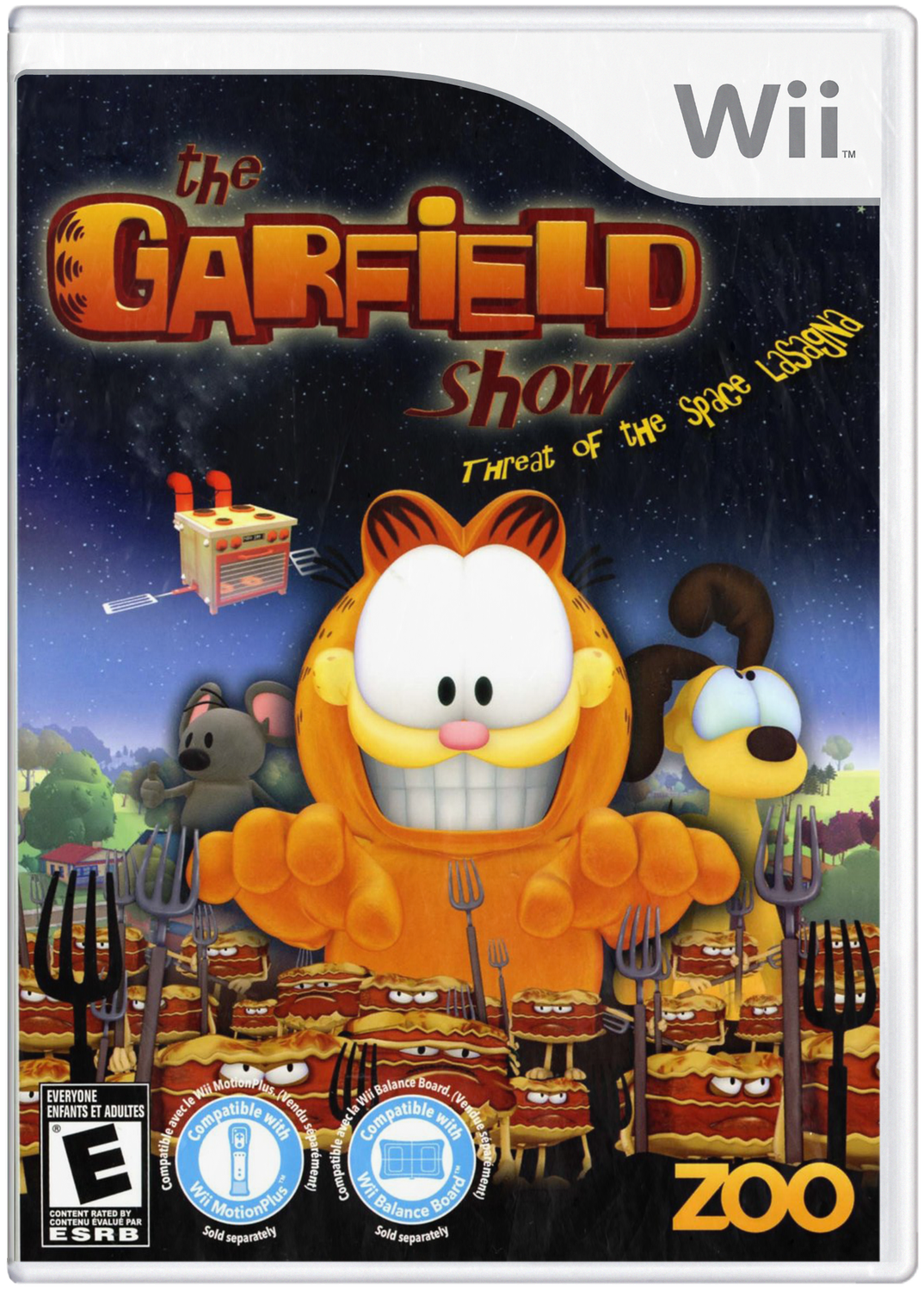 The Garfield Show: Threat of the Space Lasagna - Wii
