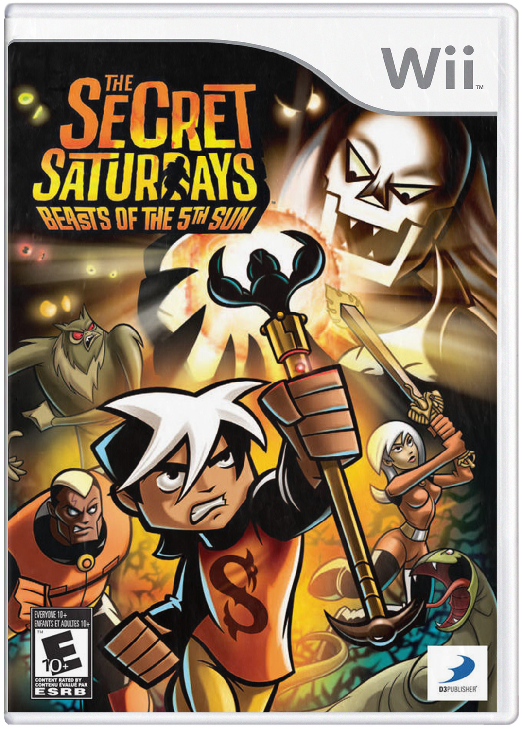The Secret Saturdays: Beasts of The 5th Sun - Wii