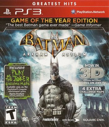 Batman: Arkham Asylum [Game of the Year] - PS3