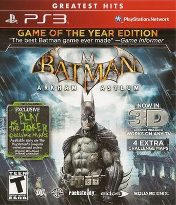 Batman: Arkham Asylum [Game of the Year] - PS3