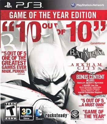 Batman: Arkham City [Game of the Year Greatest Hits] - PS3