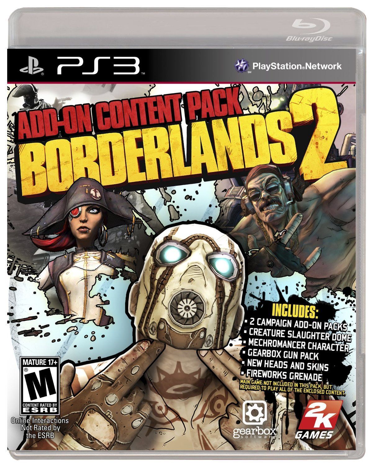 Borderlands 2: Add-on Content Pack - PS3