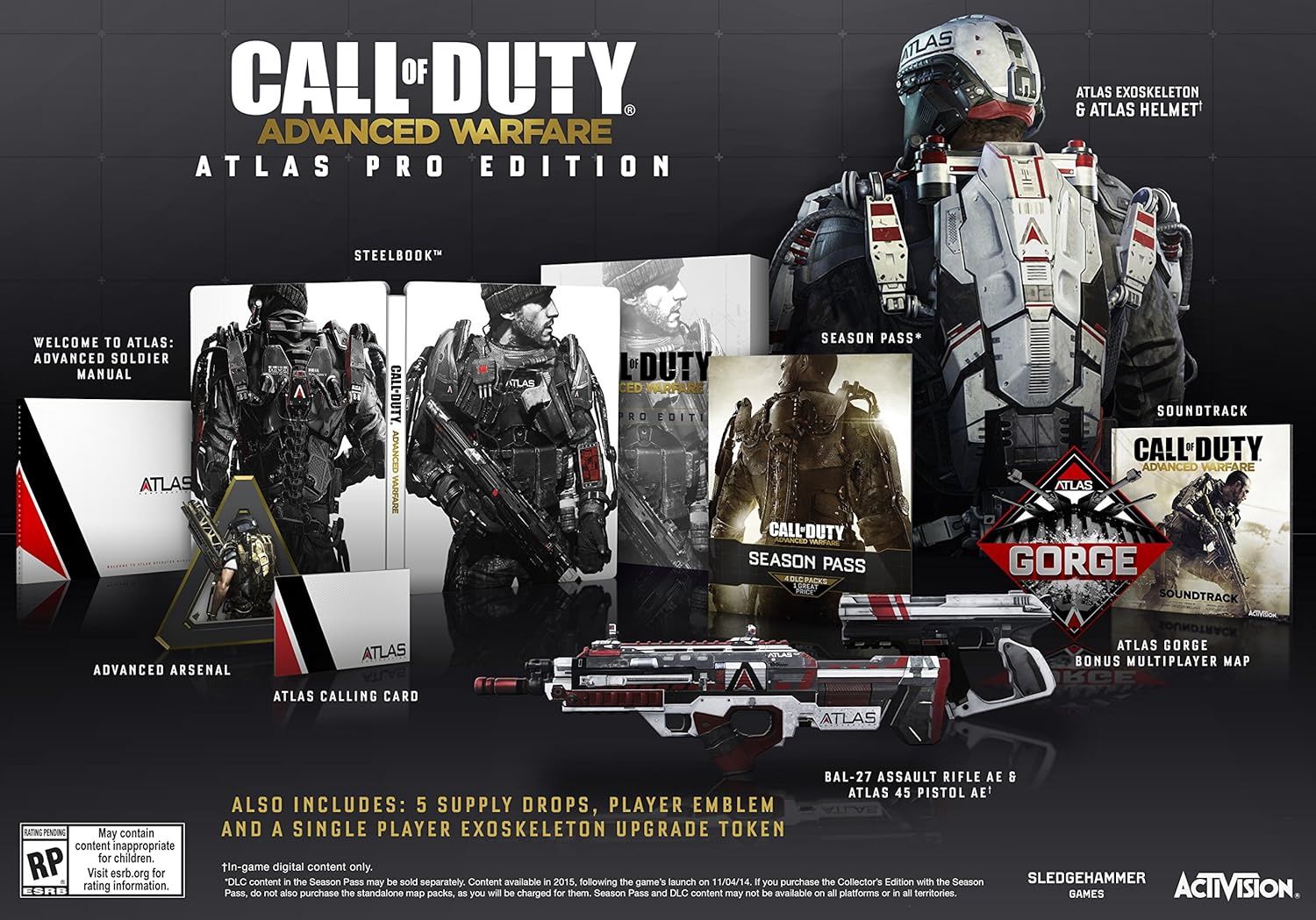 Call of Duty Advanced Warfare [Atlas Pro Edition] - PS3