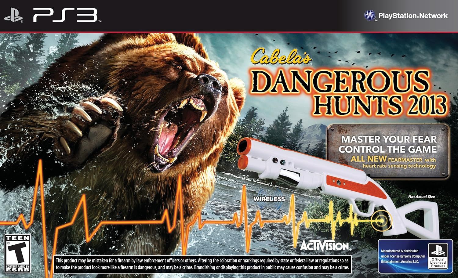 Cabela&#39;s Dangerous Hunts 2013 [Gun Bundle] - PS3