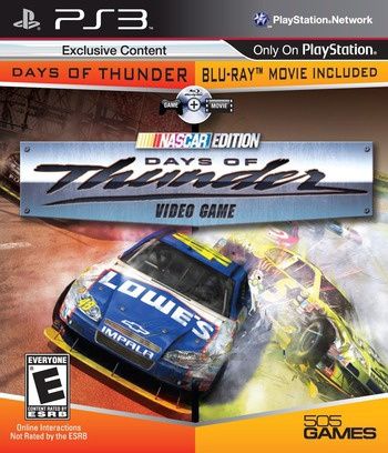 Days of Thunder: Game &amp; Movie - PS3