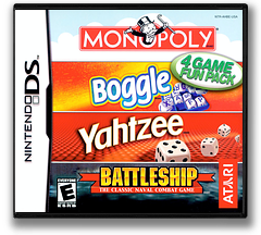Monopoly / Boggle / Yahtzee / Battleship - NDS
