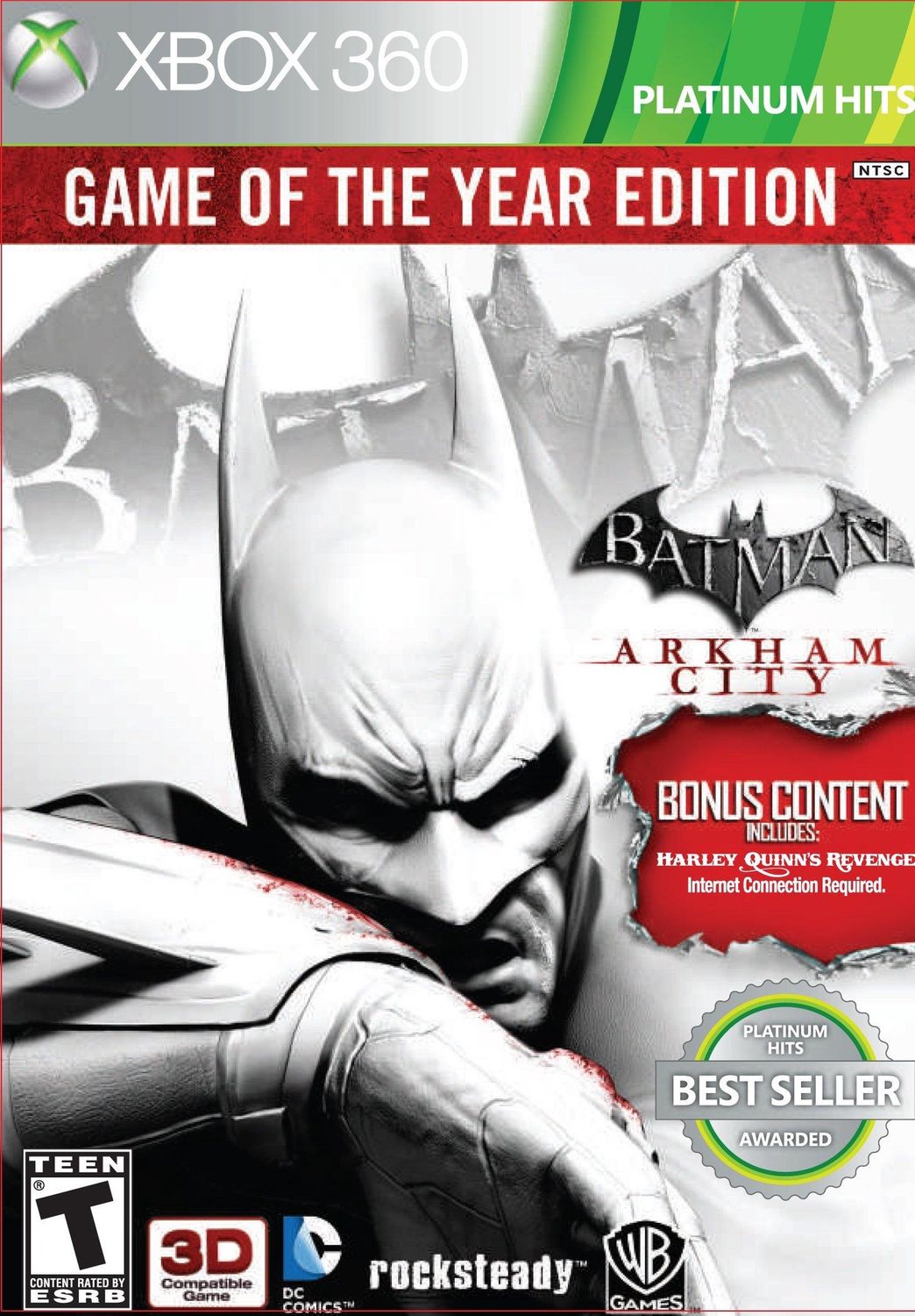 Batman: Arkham City [Game of the Year Platinum Hits] - Xbox 360