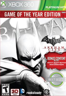 Batman: Arkham City [Game of the Year Platinum Hits] - Xbox 360