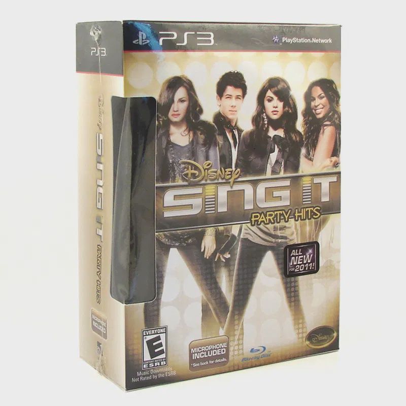 Disney Sing It: Party Hits (Game &amp; Microphone) - PS3