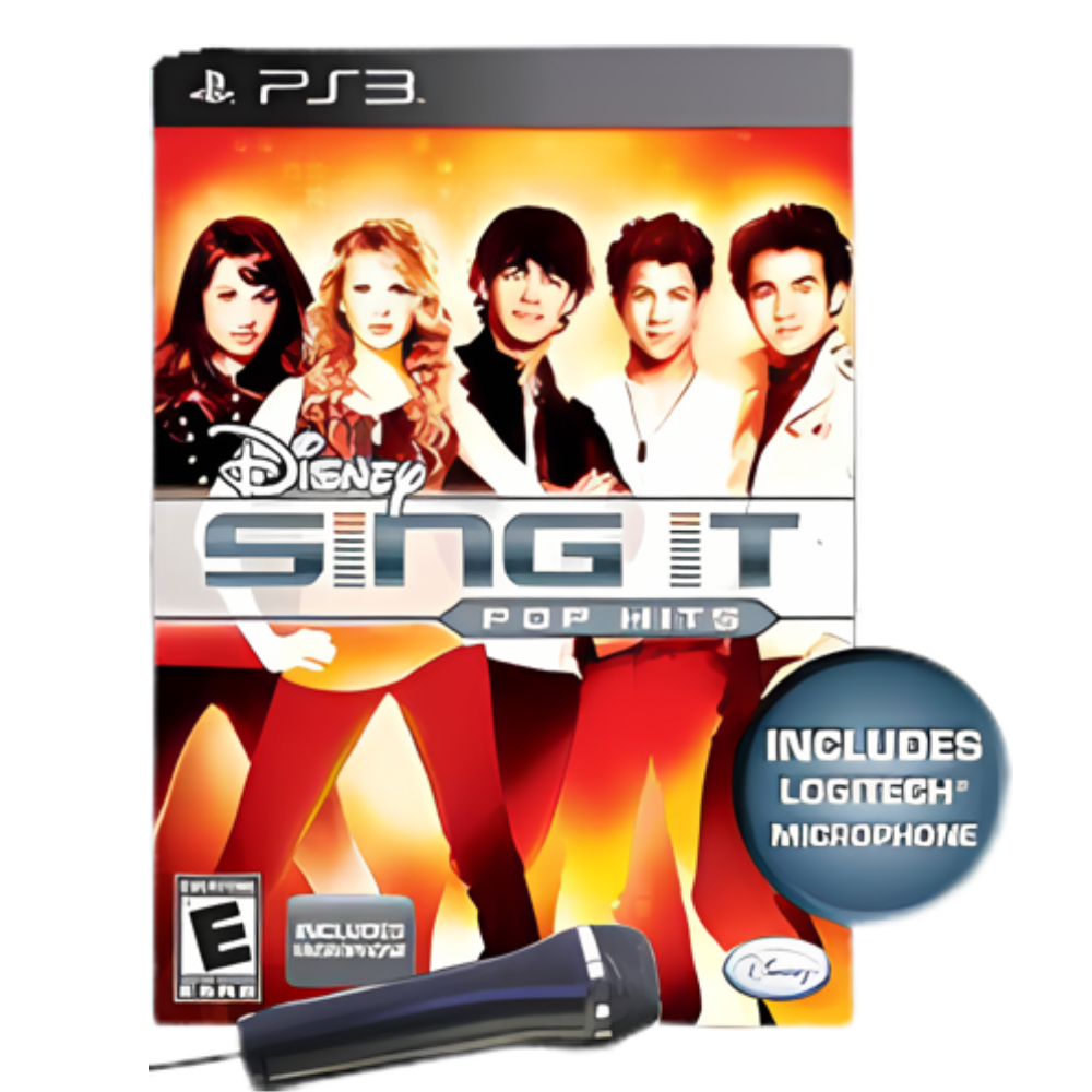 Disney Sing It: Pop Hits with Microphone - PS3